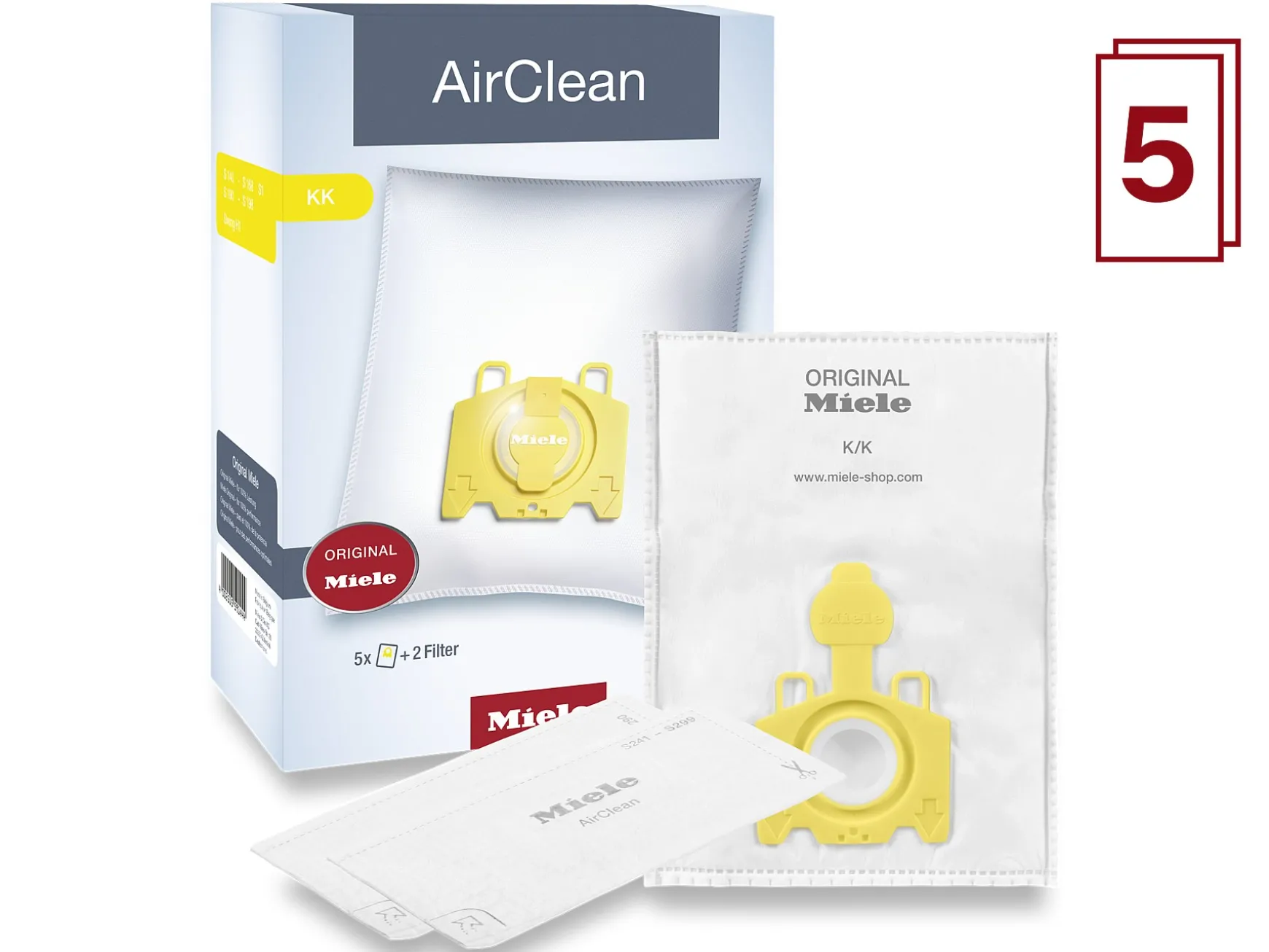 Miele Airclean Kk Staubbeutel- Zubehör