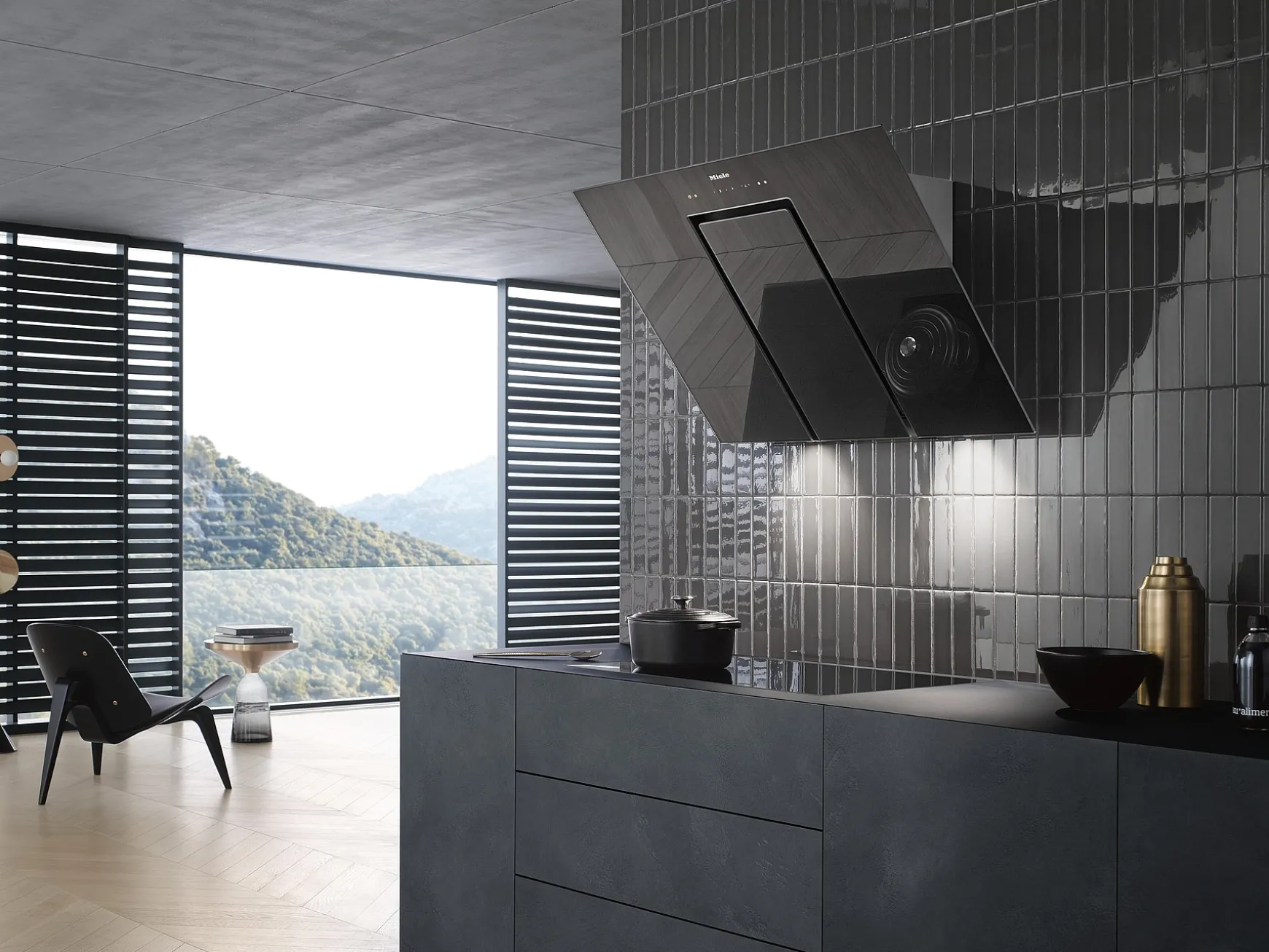 Miele Da 6498 W Pure Grey- Luftungshauben