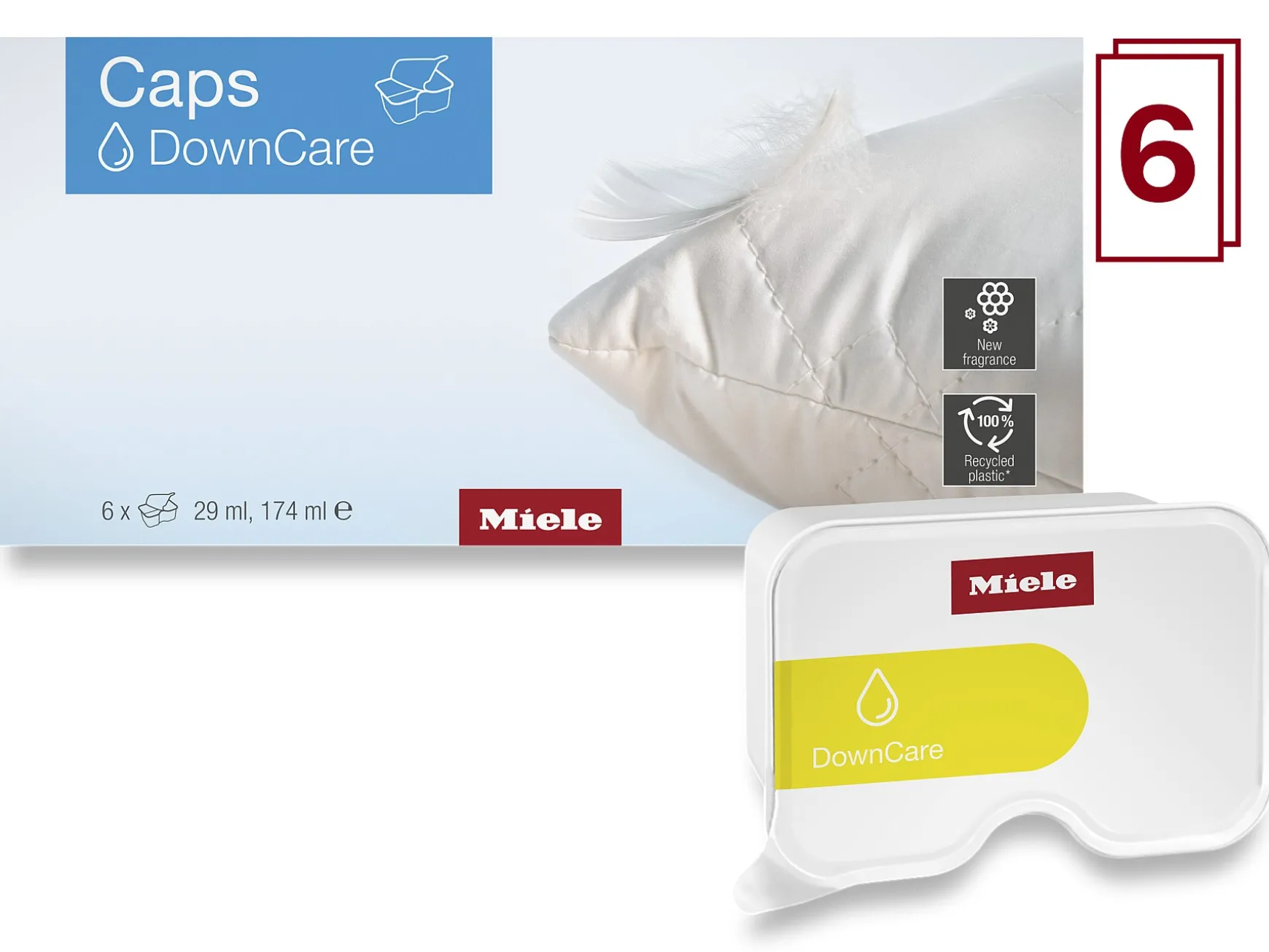 Miele Downcare-Kapseln- Reinigungsprodukte Fur Die Wäschepflege