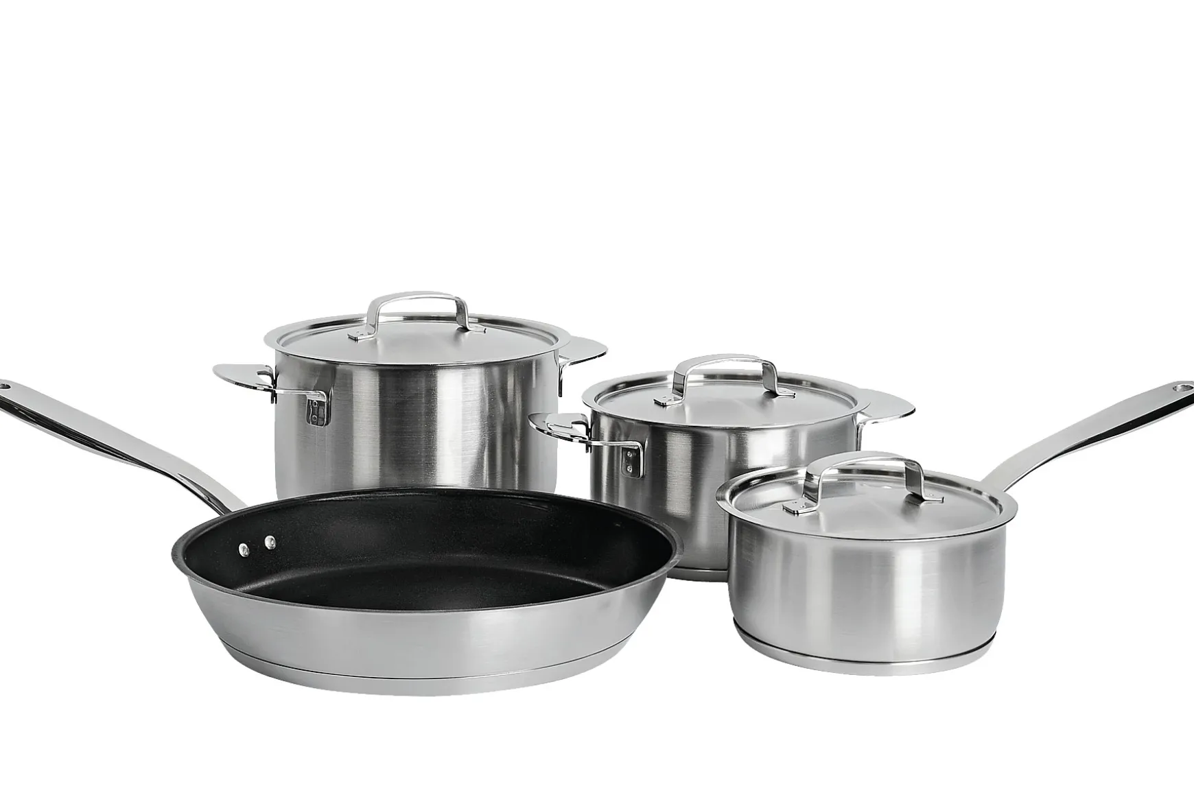 Miele Fiskars Starter-Pfannenset „All Steel" (4-Teilig)- Kuchenzubehör