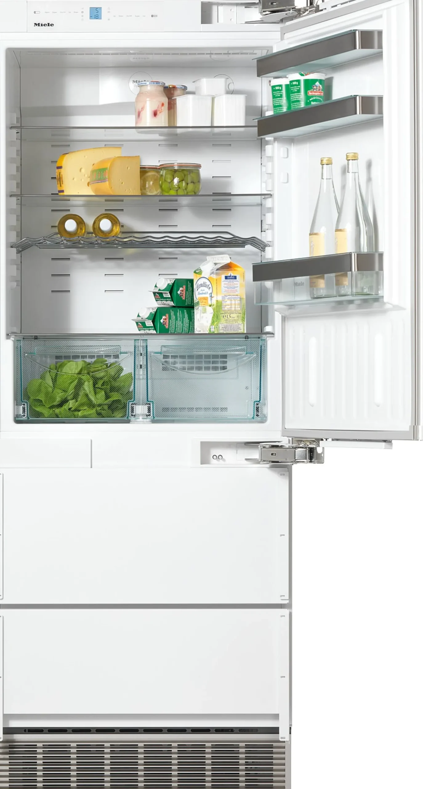 Miele Kfn 9855 Ide- Integrierte Bodenhalterungen