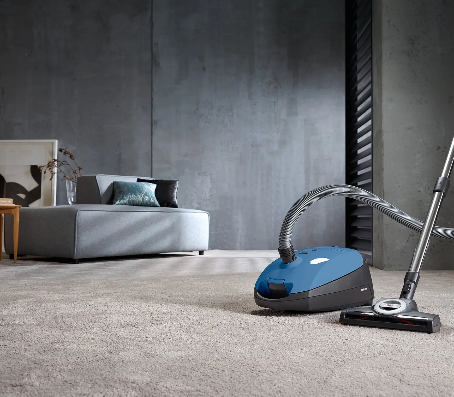 Miele Klassisches C1 Turbo Team Powerline Sban0- Bodenstaubsauger Mit Beutel