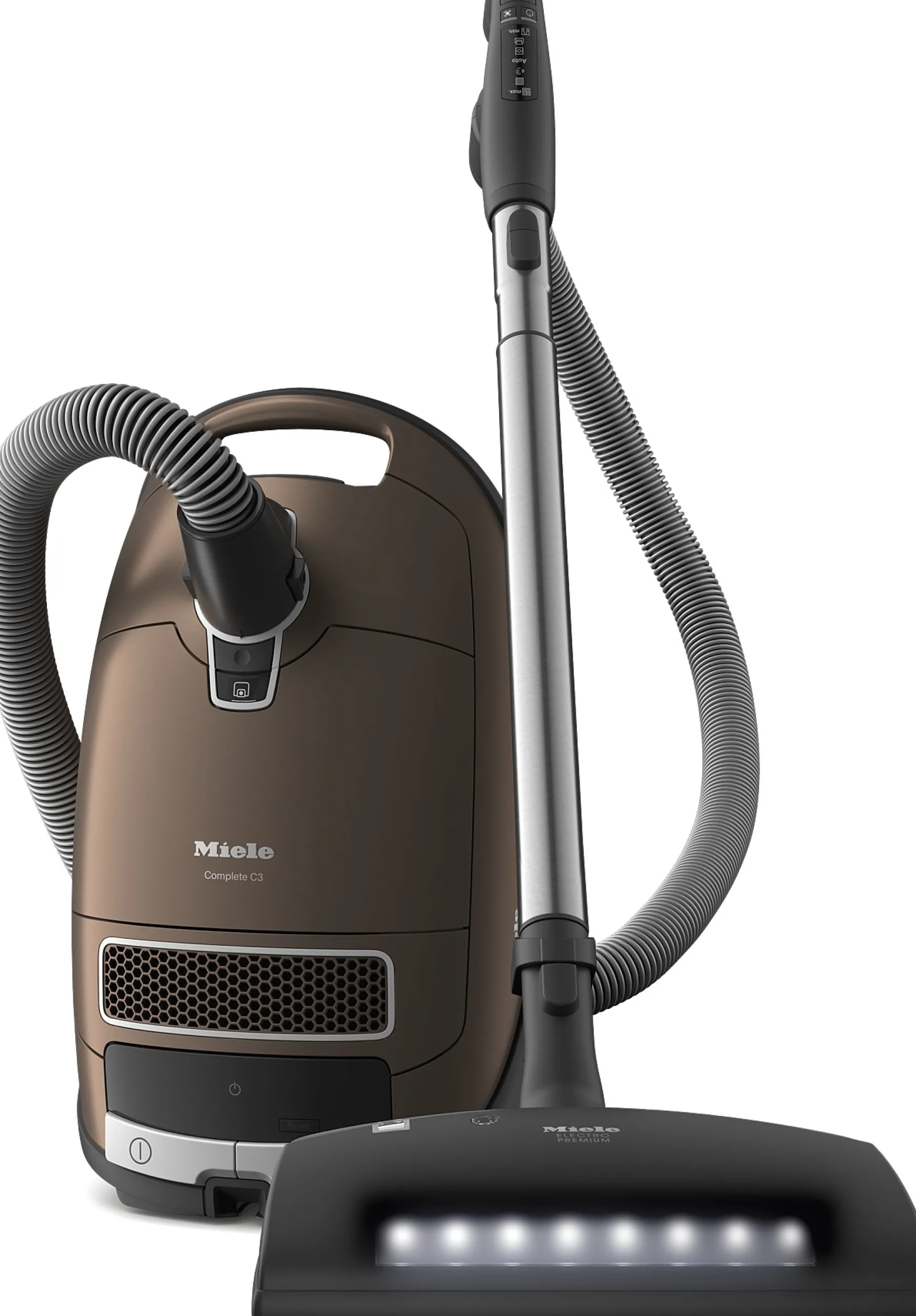 Miele Komplette C3 Brilliant Powerline Sgpe0- Bodenstaubsauger Mit Beutel