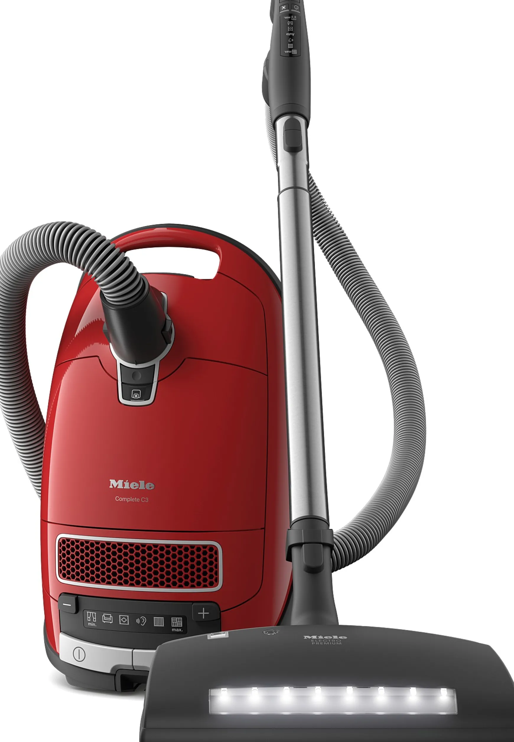 Miele Komplette C3 Homecare+ Powerline Sgpe0- Bodenstaubsauger Mit Beutel
