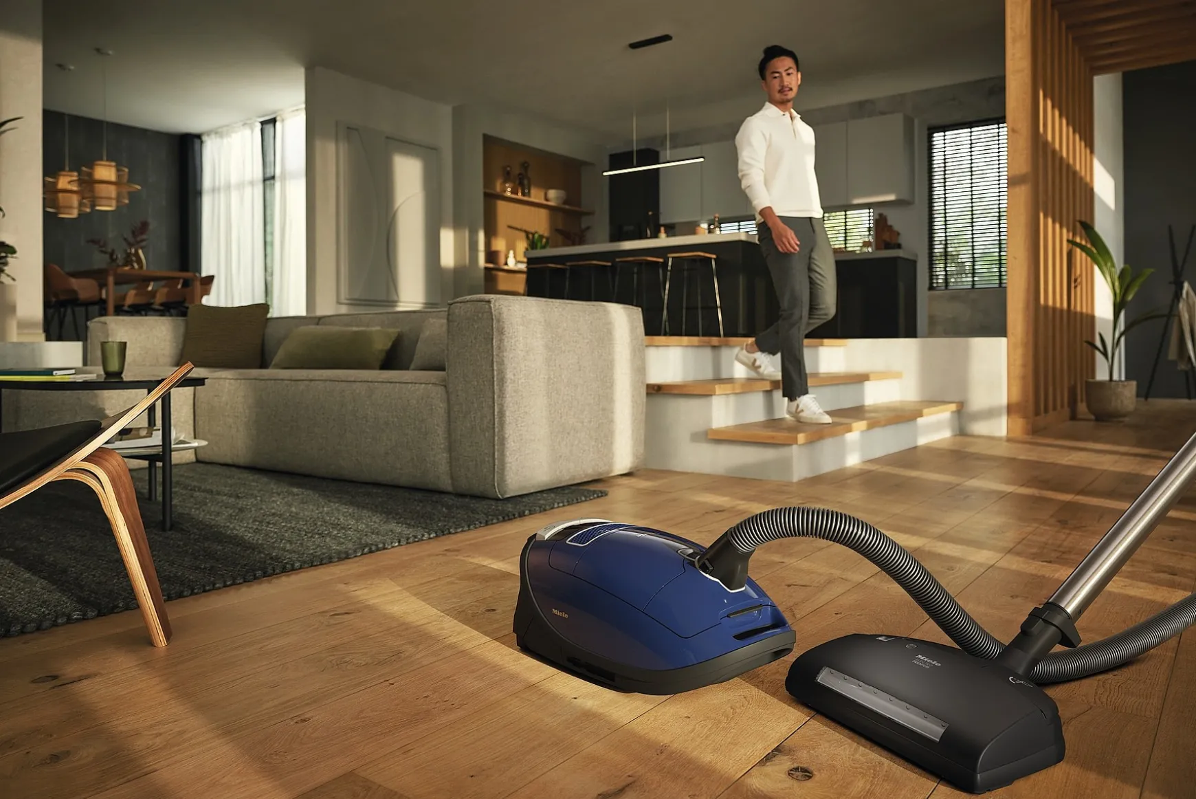 Miele Komplette C3 Marin Powerline - Sgje0- Bodenstaubsauger Mit Beutel