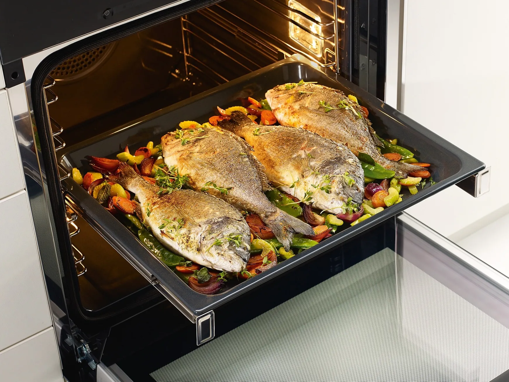 Miele Original Flexiclip Teleskopauszuge Mit Perfectclean- Kuchenzubehör