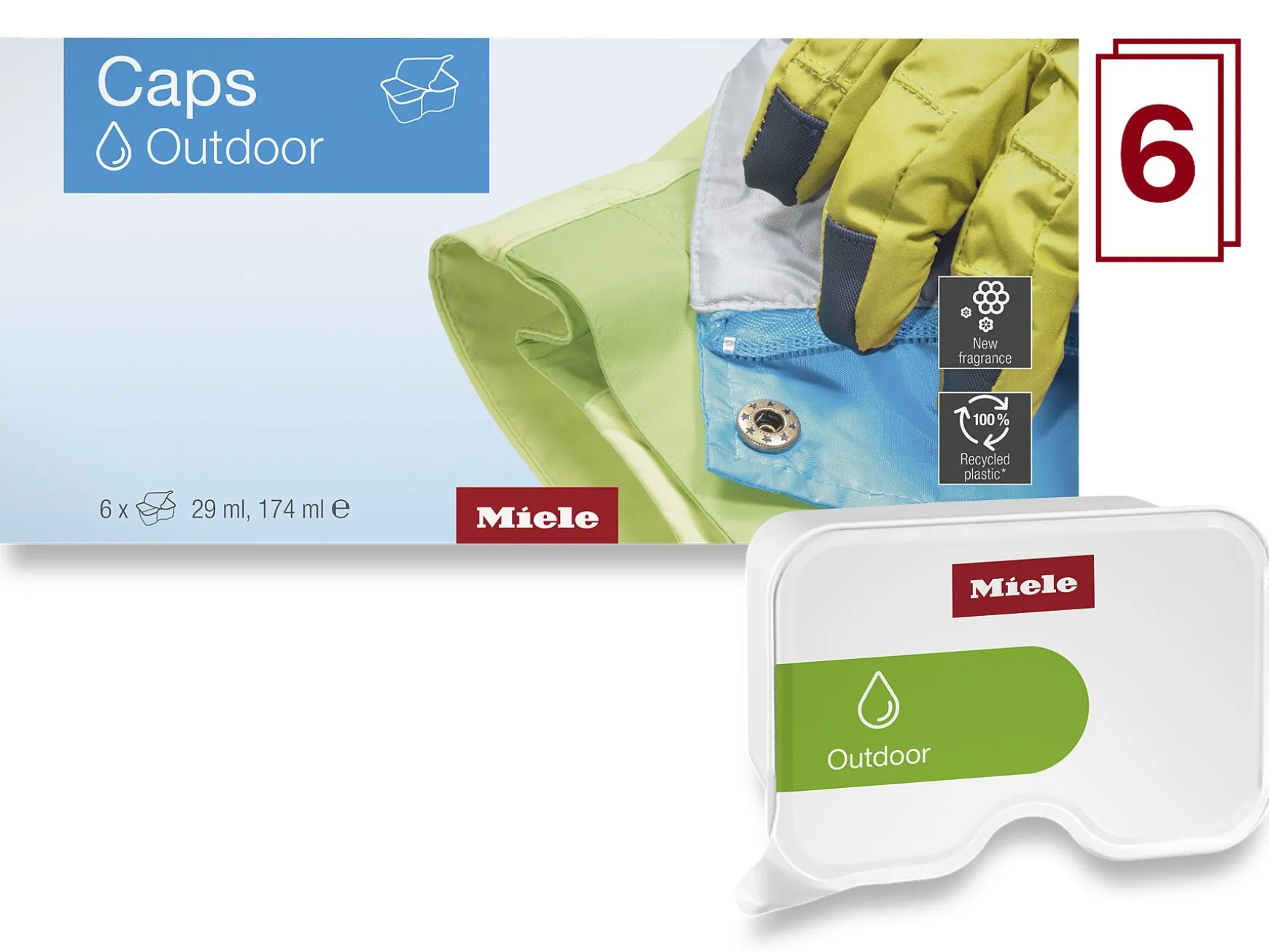 Miele Outdoor-Kapseln- Reinigungsprodukte Fur Die Wäschepflege
