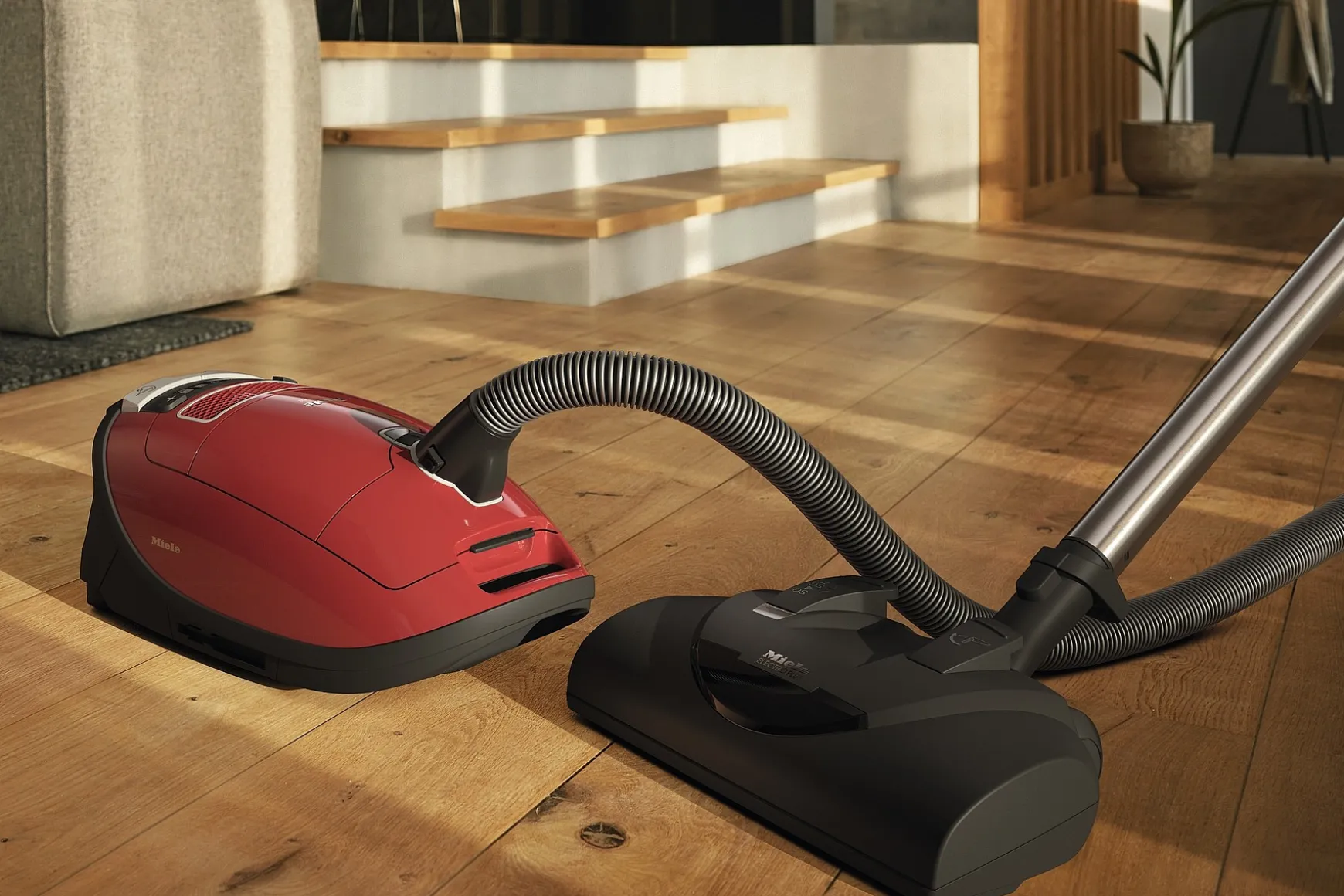 Miele Schliesen Sie C3 Home Care E.+ Ab- Bodenstaubsauger Mit Beutel