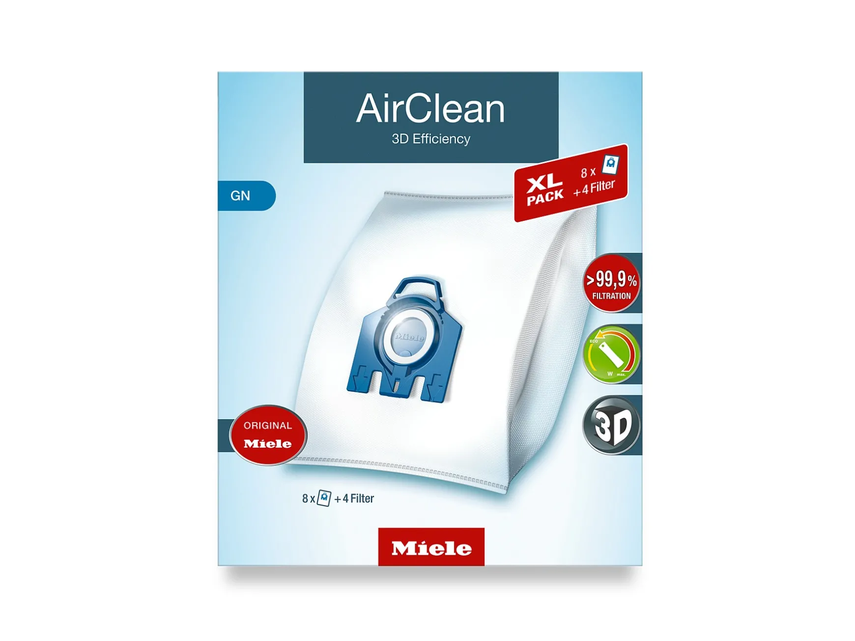 Miele Xl-Pack Airclean 3D Efficiency Gn- Zubehör